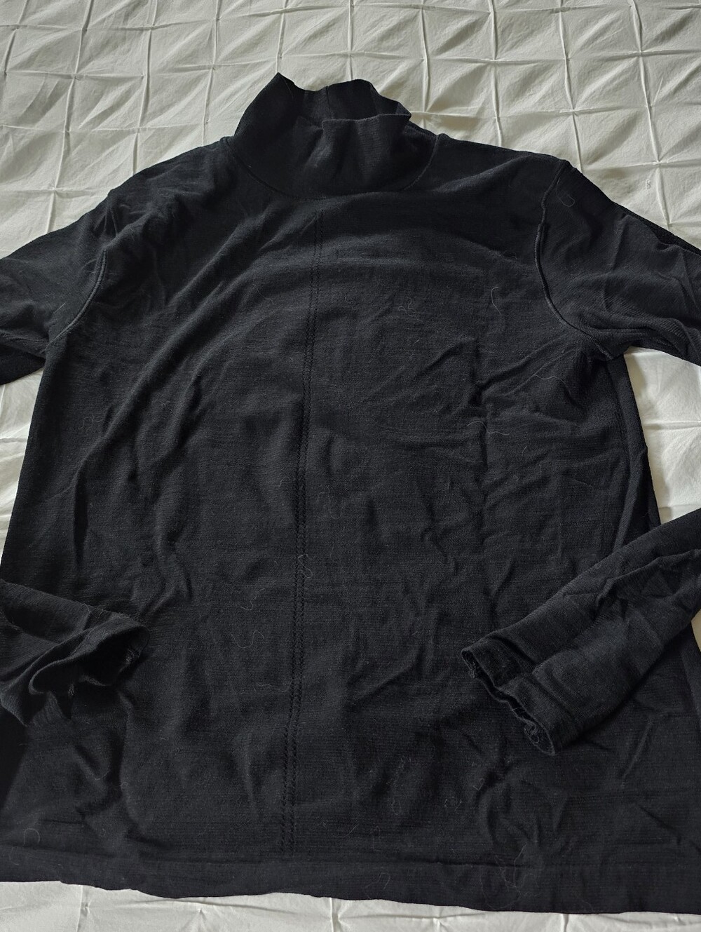 Athleta Ascent Seamless Turtleneck Size Large